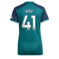 Arsenal Declan Rice #41 Kolmaspaita Naiset 2023-24 Lyhythihainen